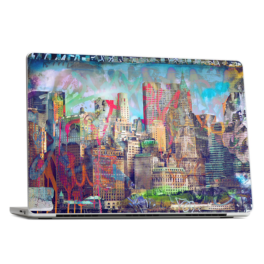 Graffiti Skyline MacBook Skin – GelaSkins