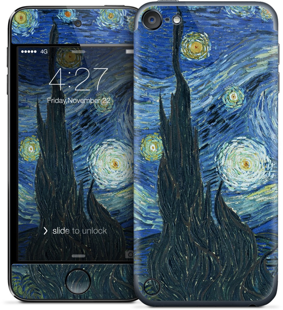 Starry Night by Vincent Van Gogh iPhone Skin by Art Gallery