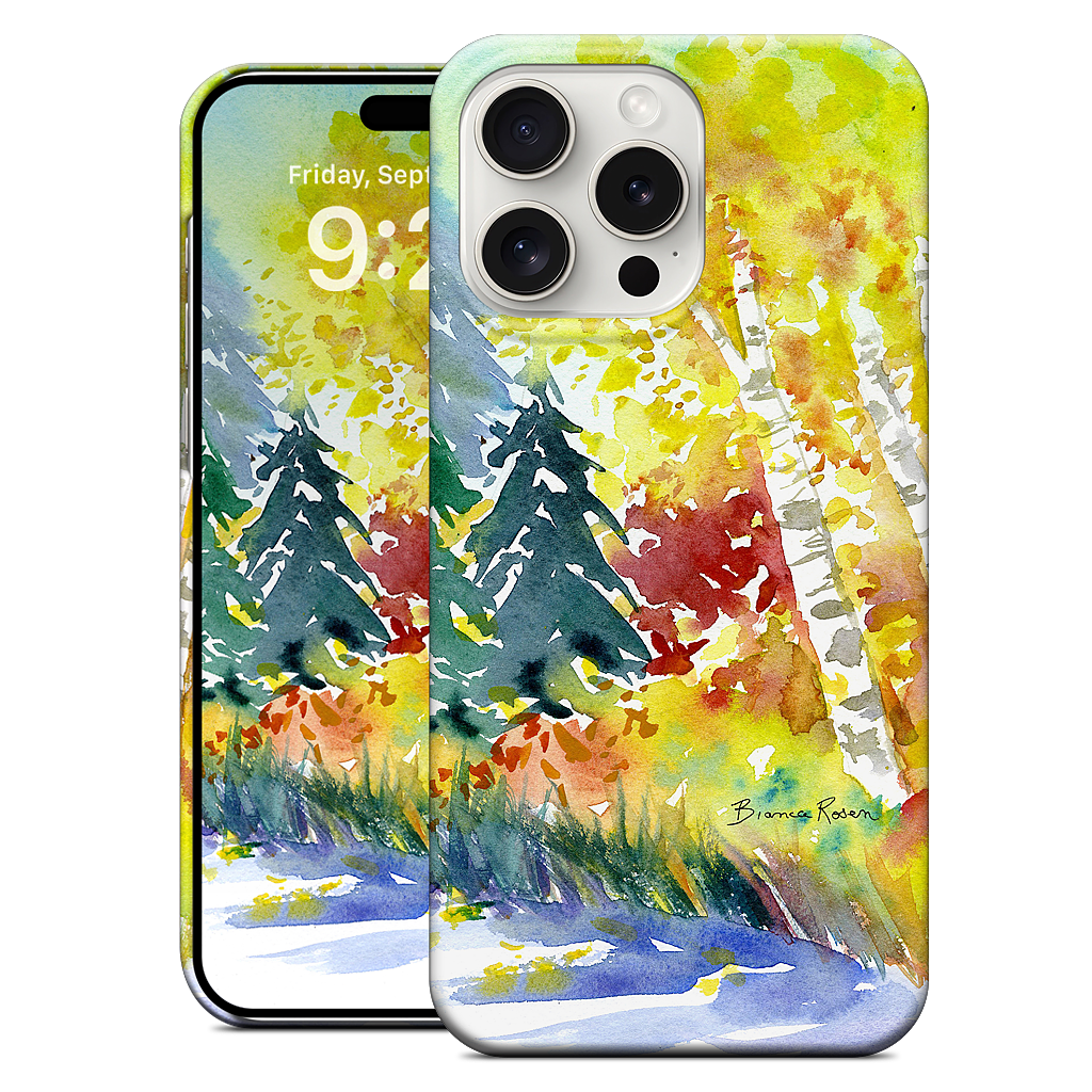 Fall Trees iPhone Case