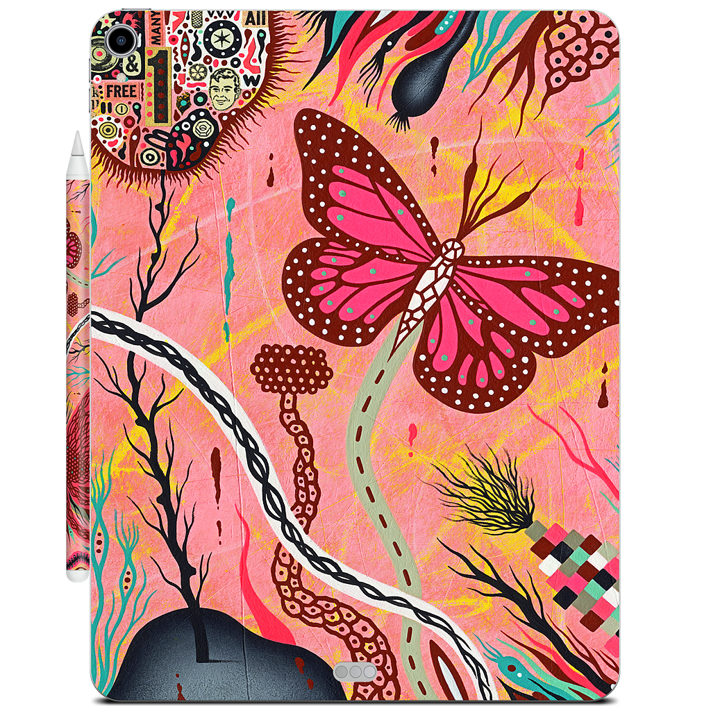 The Pink Opaque iPad Skin