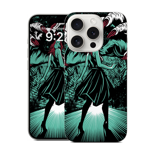 Molly vs The Zombie iPhone Skin