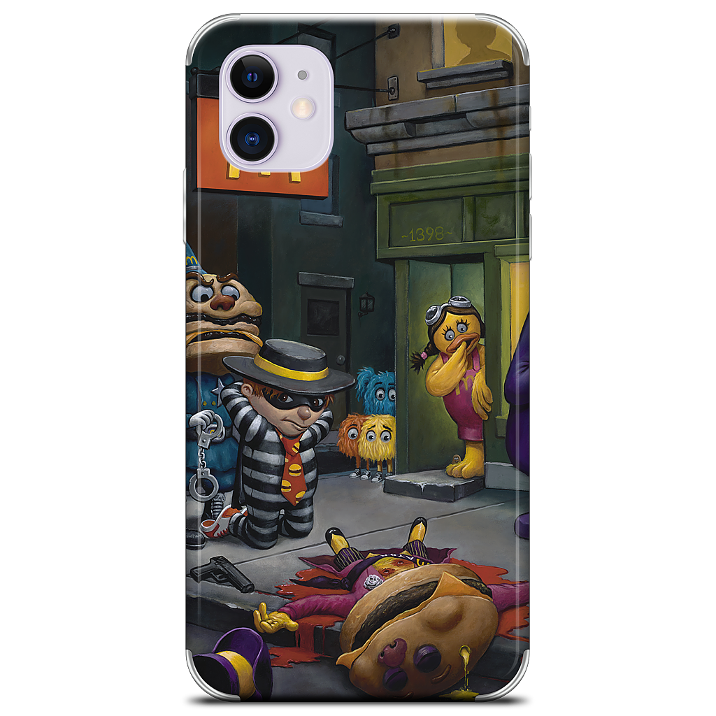 McCheese Gets Greased iPhone Skin