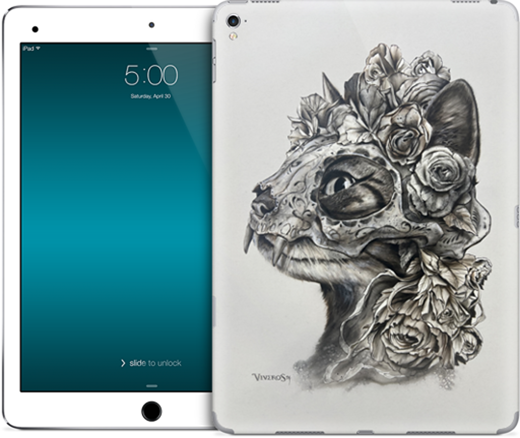 Muerte Cat  iPad Skin