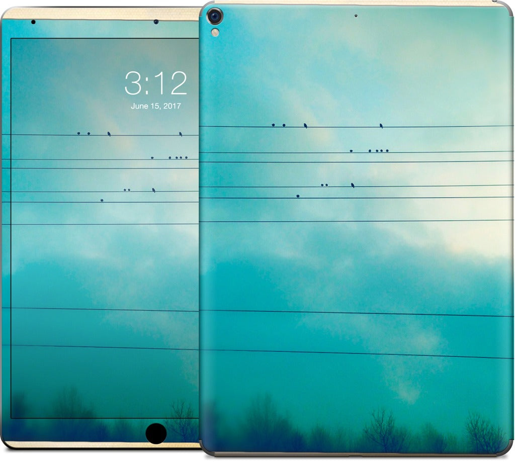 Birds on a wire iPad Skin