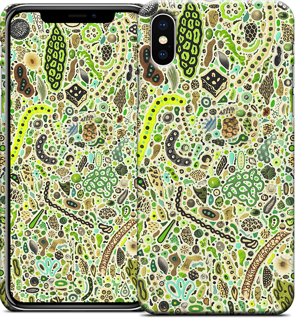 Microbes iPhone Case