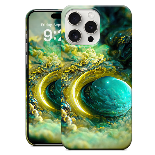 Planetary Accretion iPhone Case