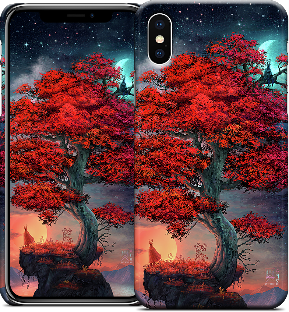 Light & Dark in Equal Parts iPhone Case