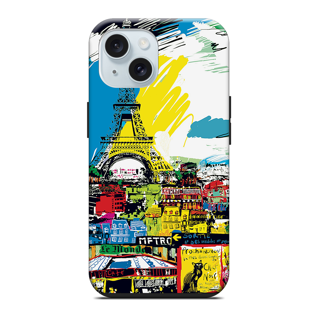 Paris Skyline iPhone Case