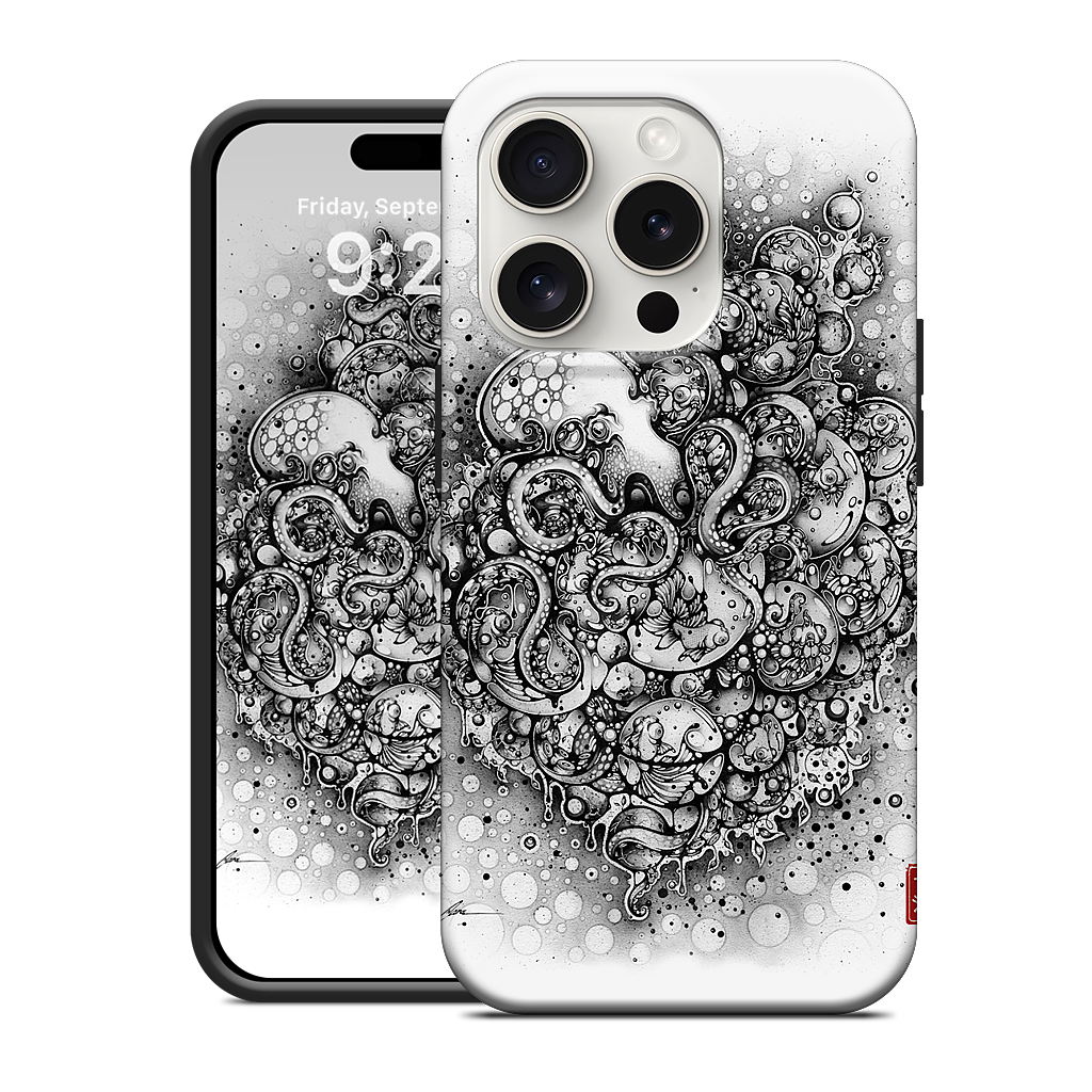 A Curious Embrace iPhone Case