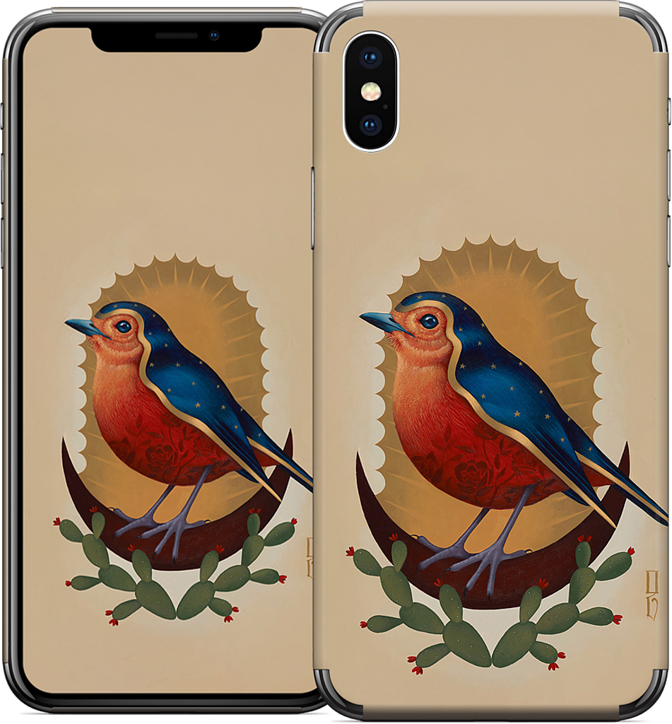 Pajaro de Guadalupe iPhone Skin