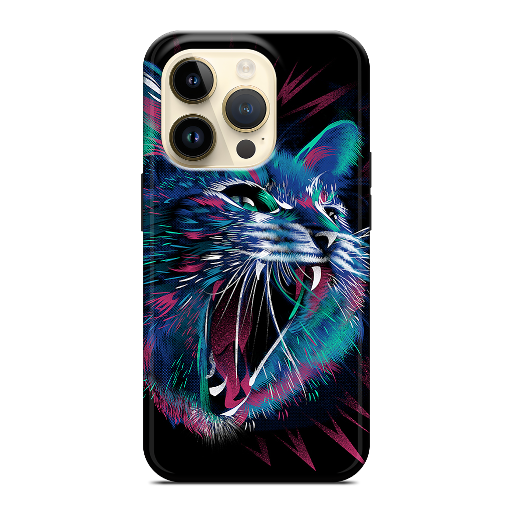 WILD CAT iPhone Case