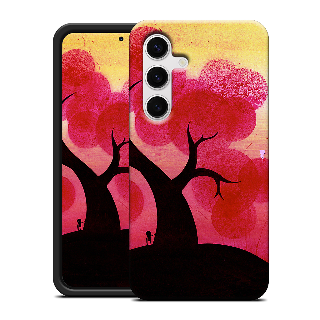 Red Blossoms Samsung Case