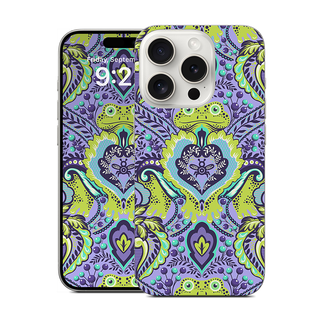 Frog Prince Orchid iPhone Skin