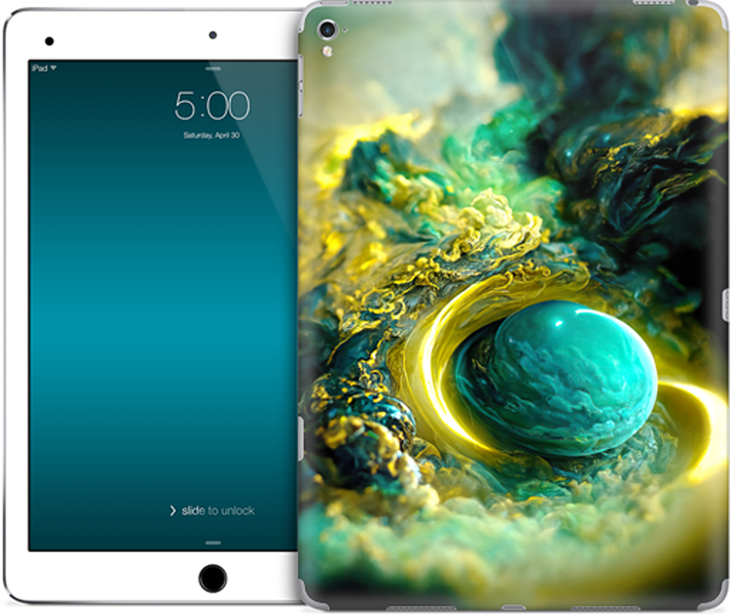 Planetary Accretion iPad Skin