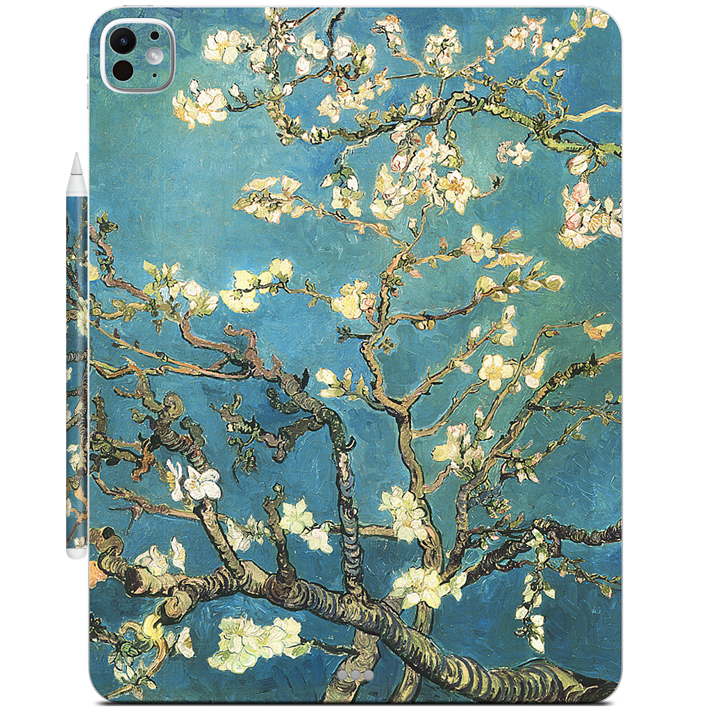 Almond Branches in Bloom iPad Skin