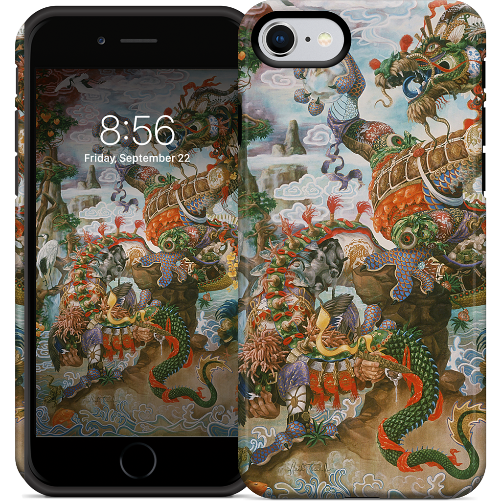 Brewing The Yangze iPhone Case