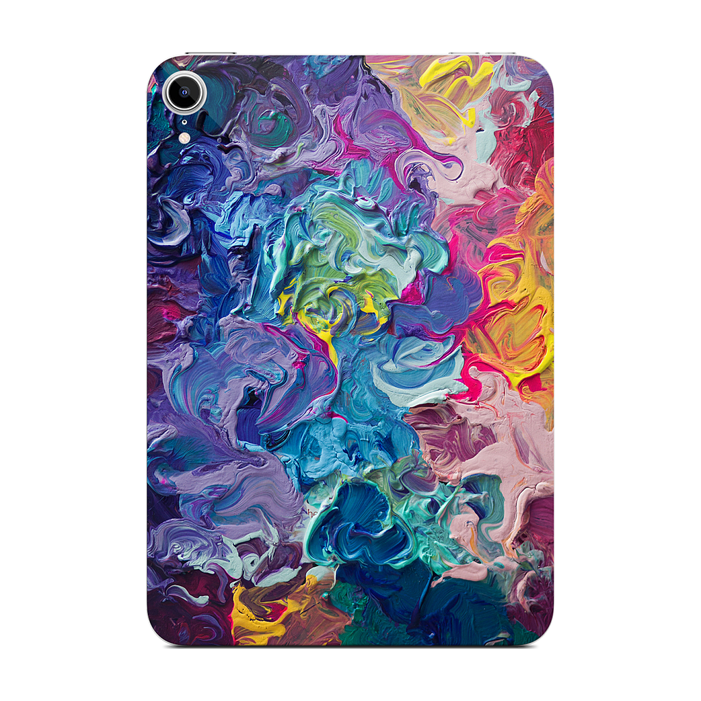 Rainbow Flow Abstract iPad Skin