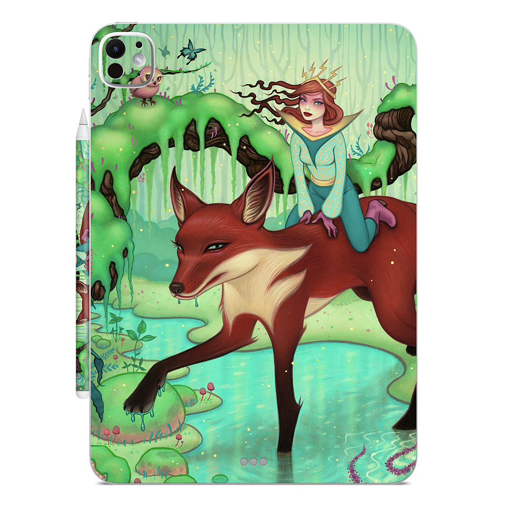 The Fox's Respite iPad Skin