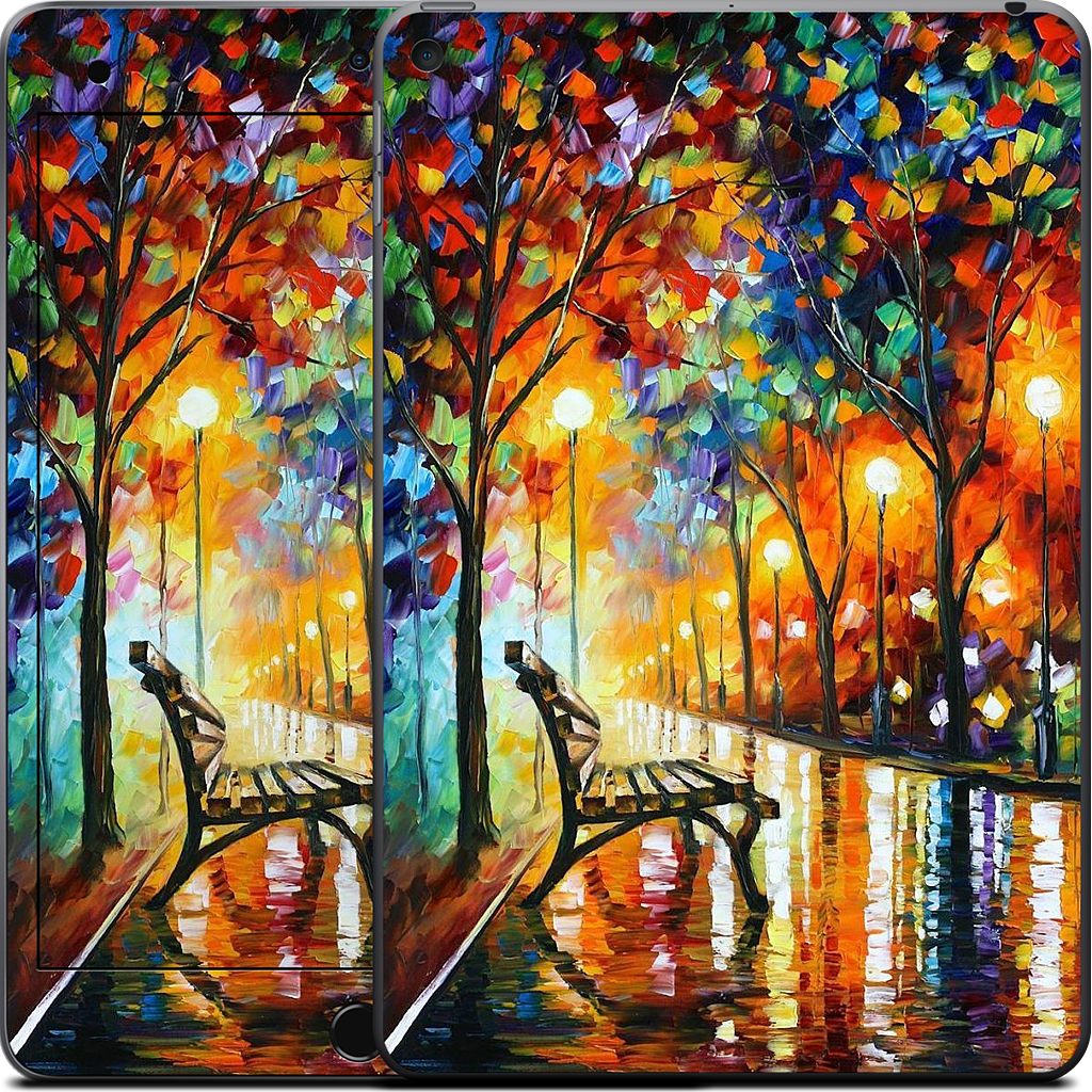 THE LONELINESS OF AUTUMN by Leonid Afremov iPad Skin