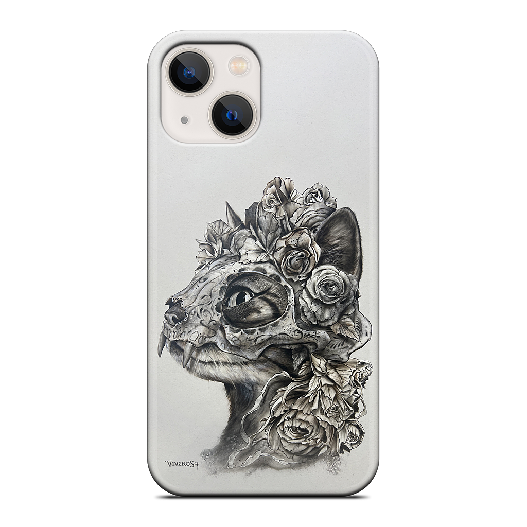 Muerte Cat iPhone Case