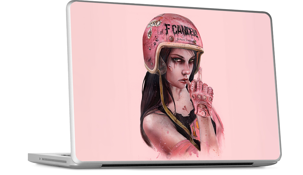 F Cancer MacBook Skin