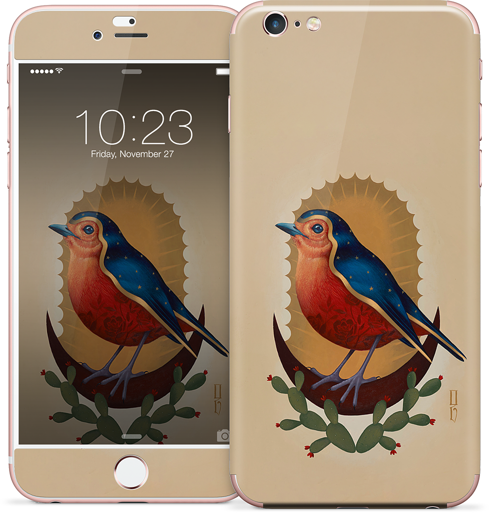 Pajaro de Guadalupe iPhone Skin