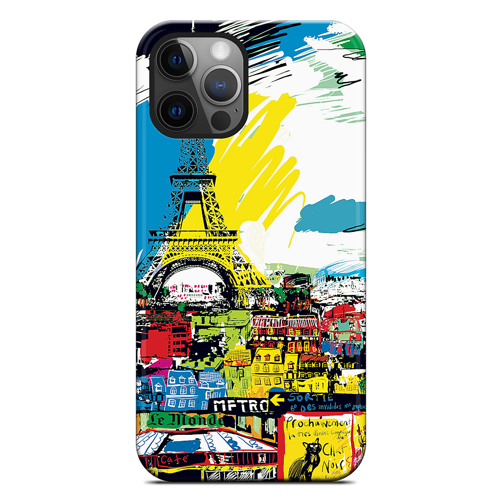 Paris Skyline iPhone Case