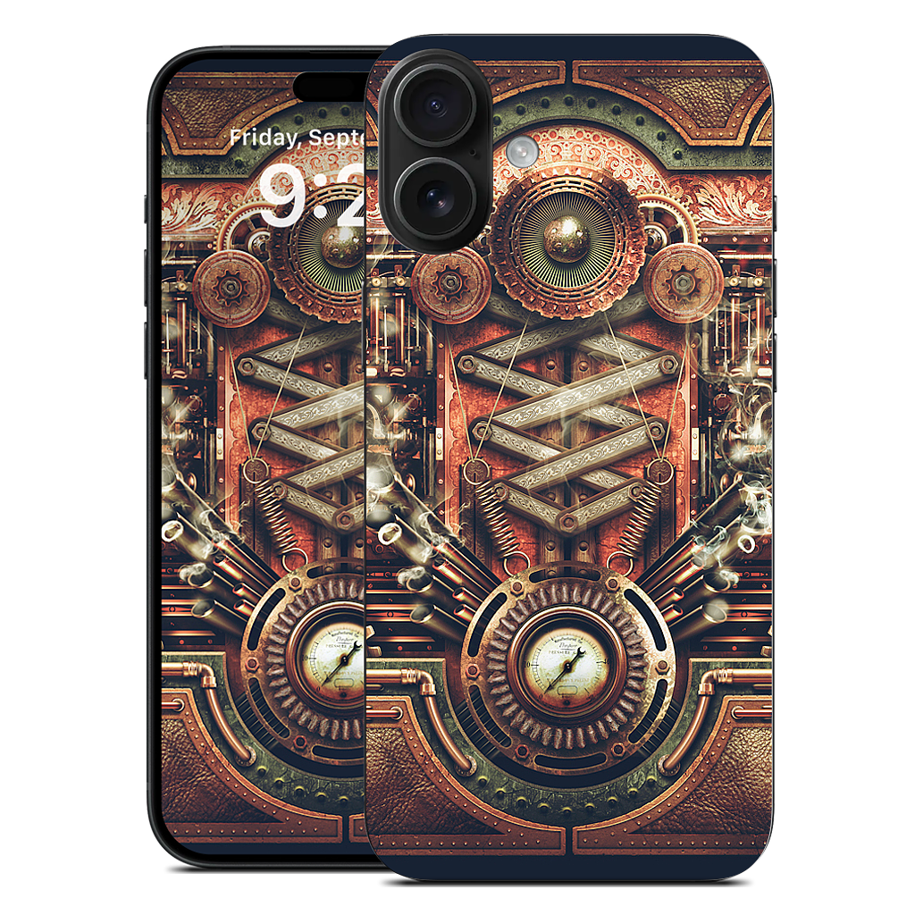 Steampunk Motherboard iPhone Skin