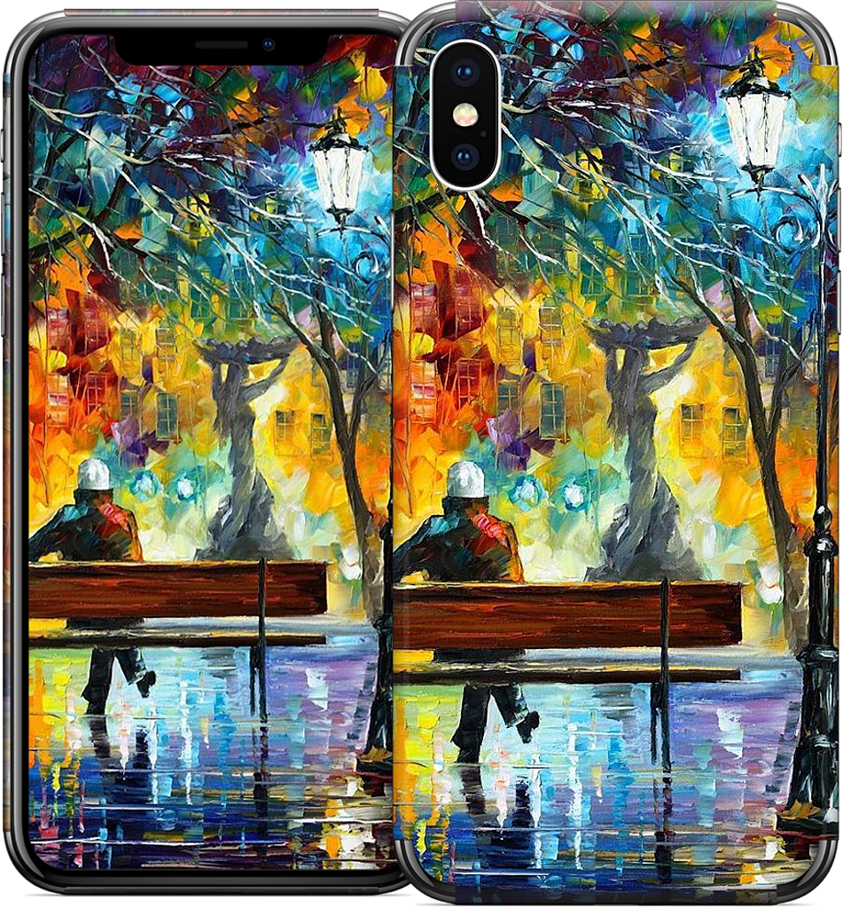 SLEEPLESSNESS by Leonid Afremov iPhone Skin