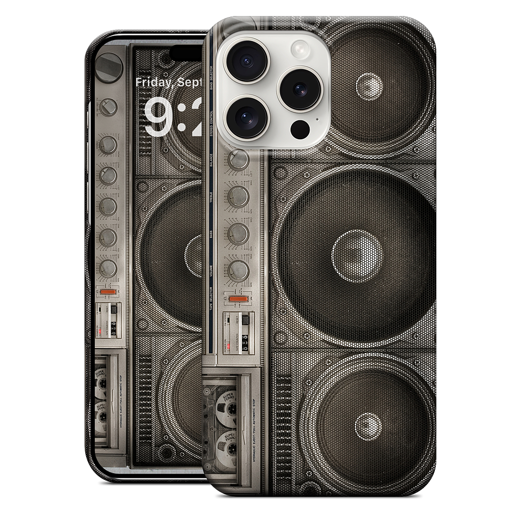 Boombox iPhone Case