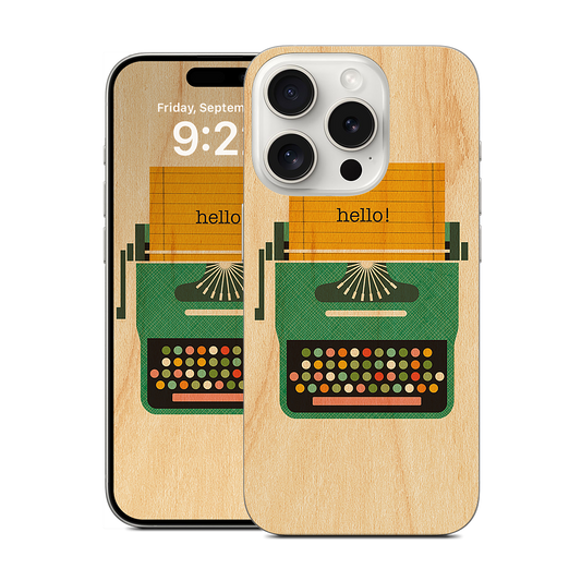 Typewriter iPhone Skin