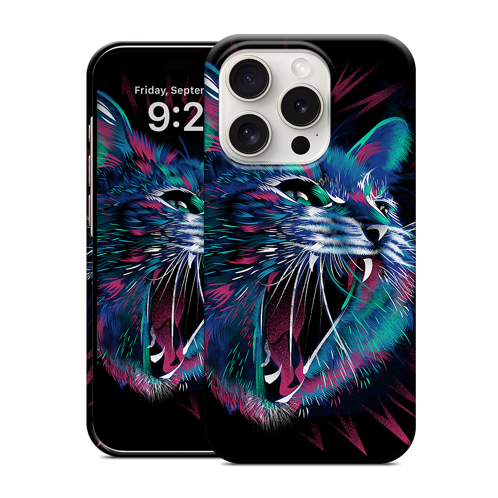 WILD CAT iPhone Case