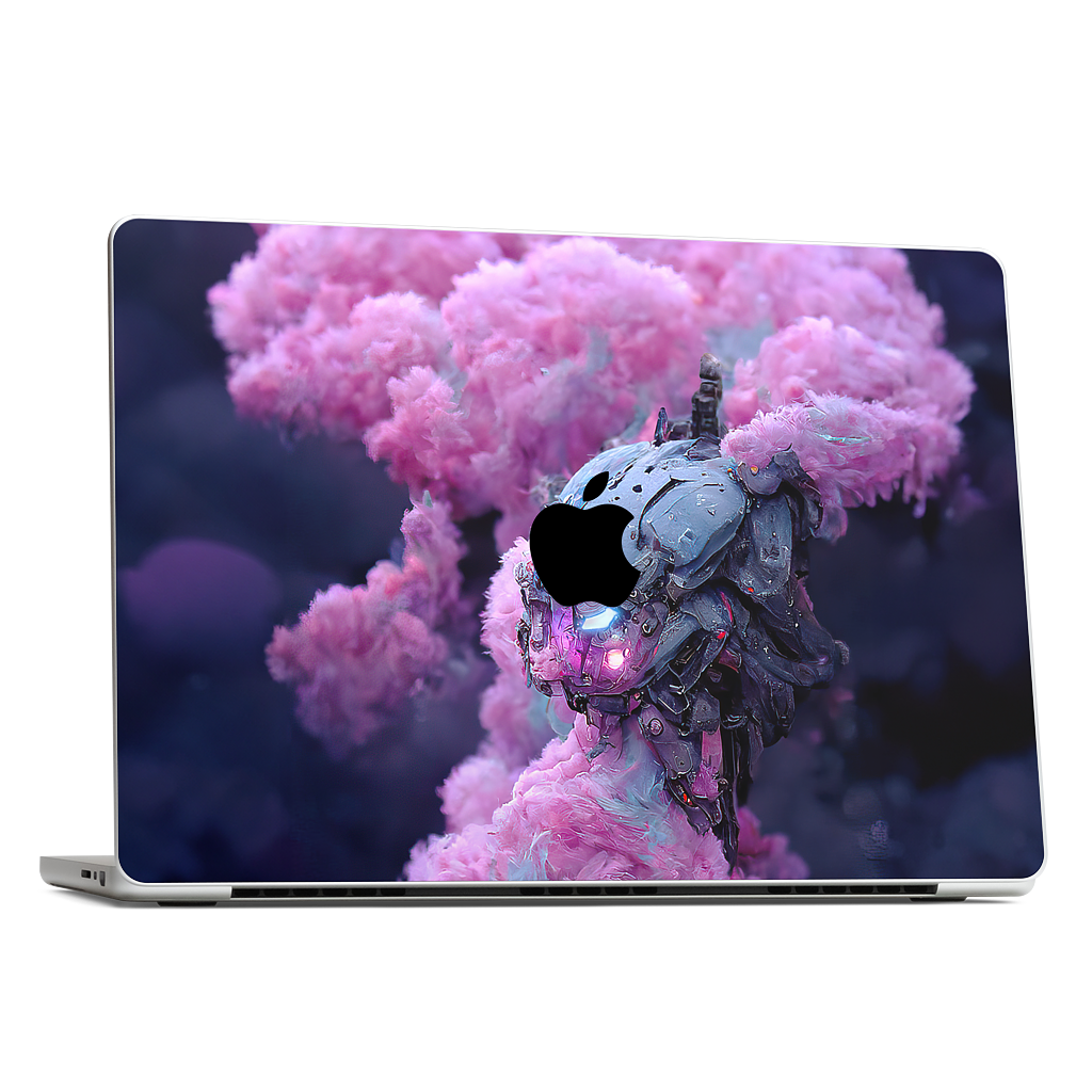 Cotton Candy Mechs MacBook Skin