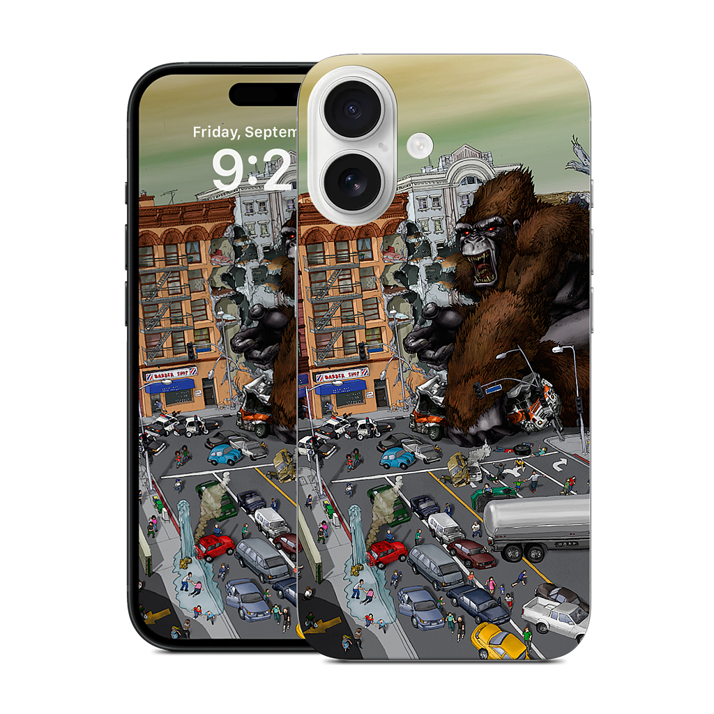 War Of The Monsters iPhone Skin