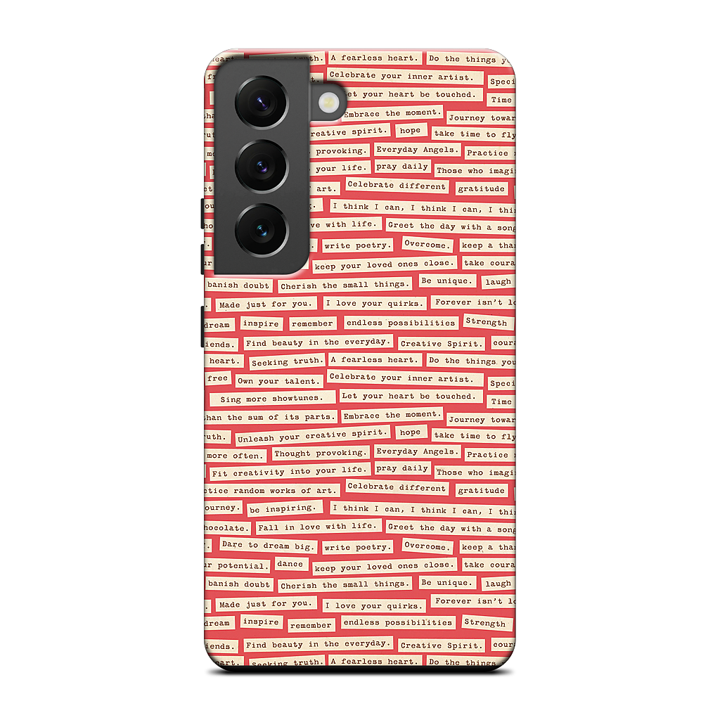 Happy Thoughts Samsung Case