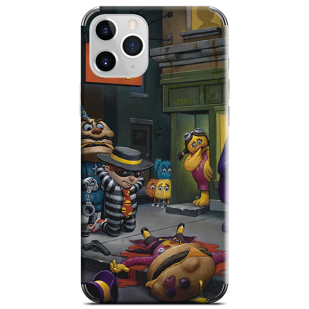 McCheese Gets Greased iPhone Skin