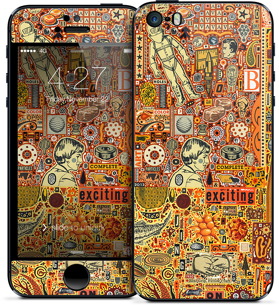 The Golding Time Master iPhone Skin