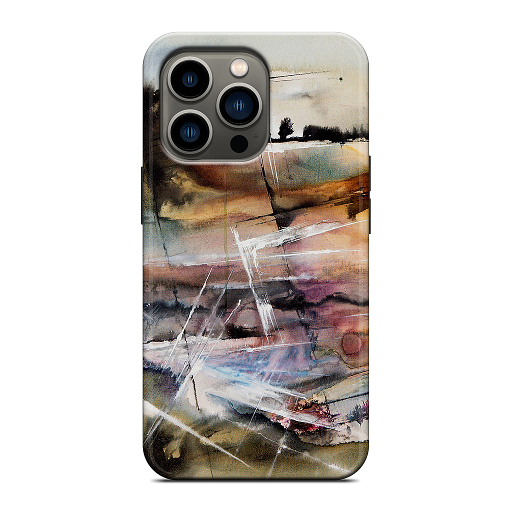 Driving at Dusk iPhone Case