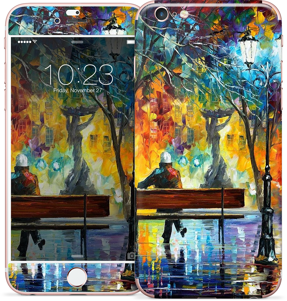 SLEEPLESSNESS by Leonid Afremov iPhone Skin