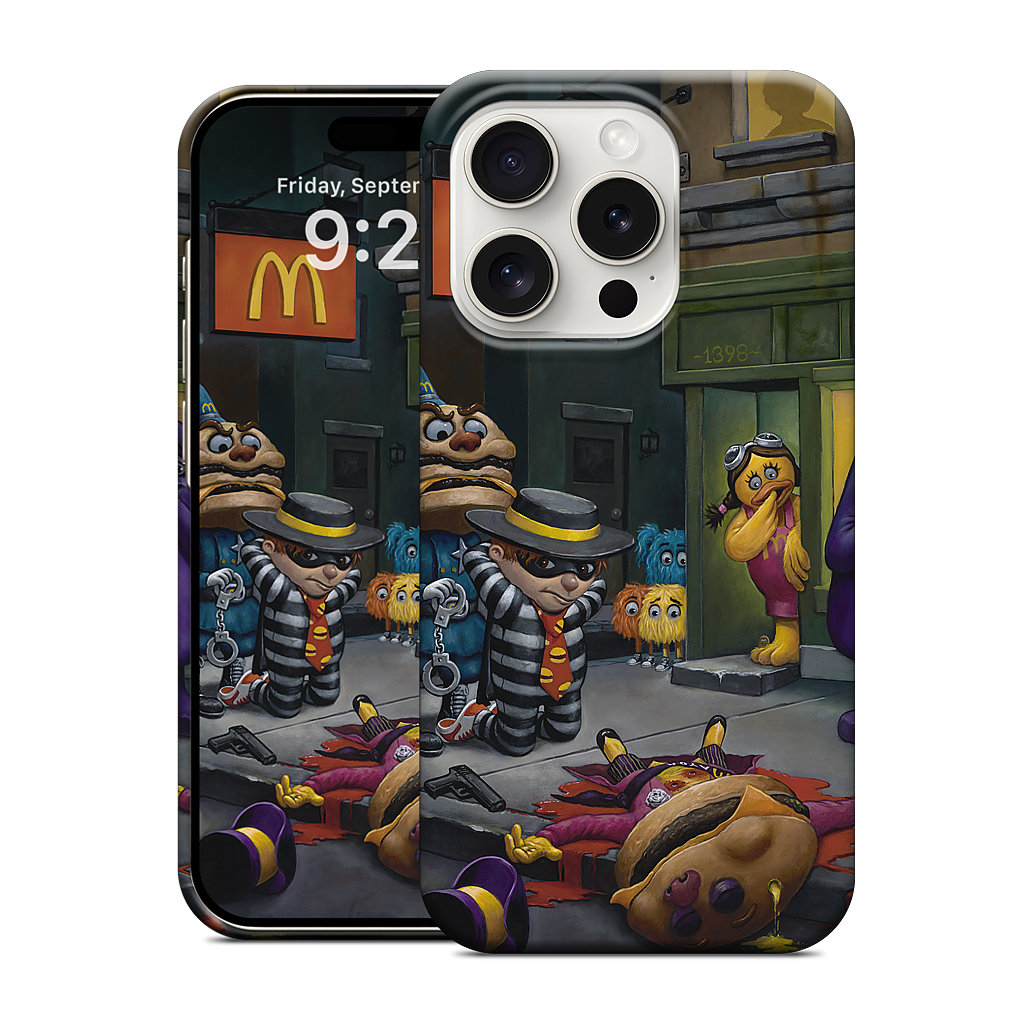 McCheese Gets Greased iPhone Case