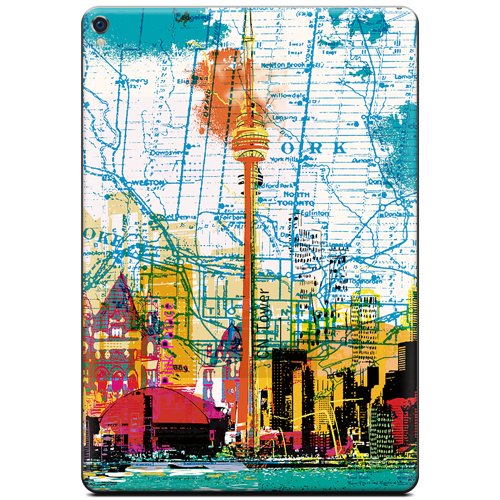 Toronto Skyline iPad Skin