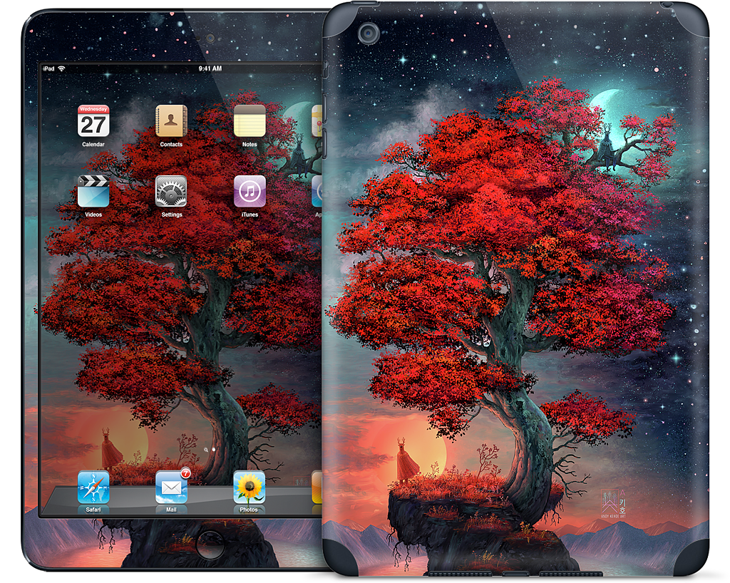 Light & Dark in Equal Parts iPad Skin