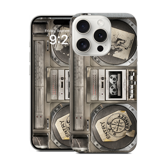 Boombox II iPhone Skin