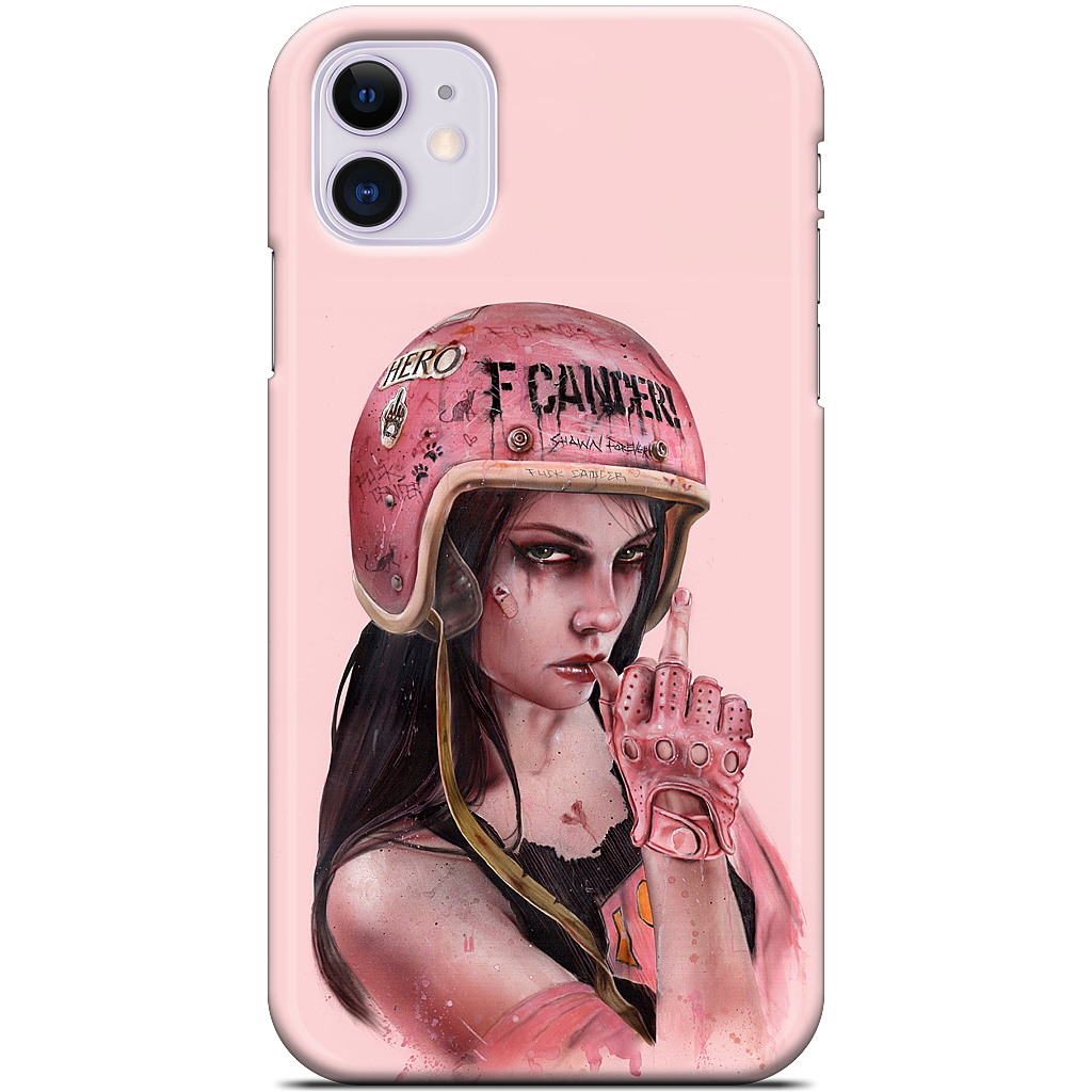 F Cancer iPhone Case