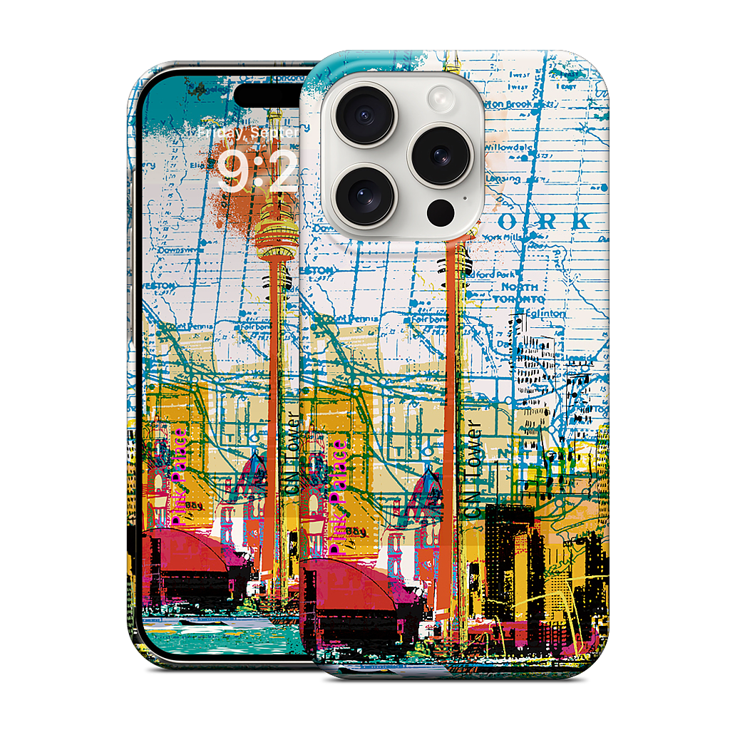 Toronto Skyline iPhone Case