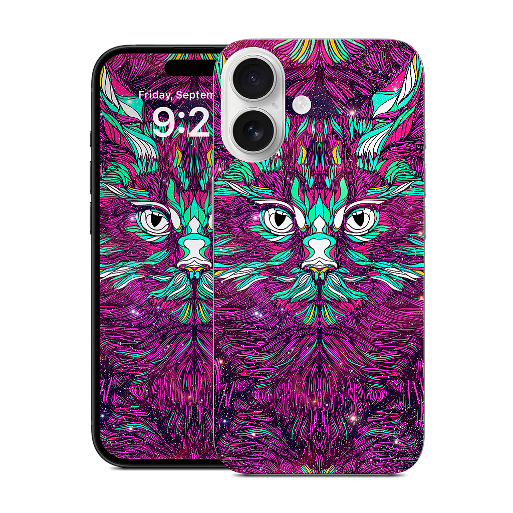 Space Cat iPhone Skin