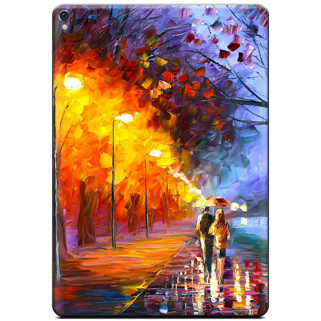 ALLEY BY THE LAKE by Leonid Afremov iPad Skin