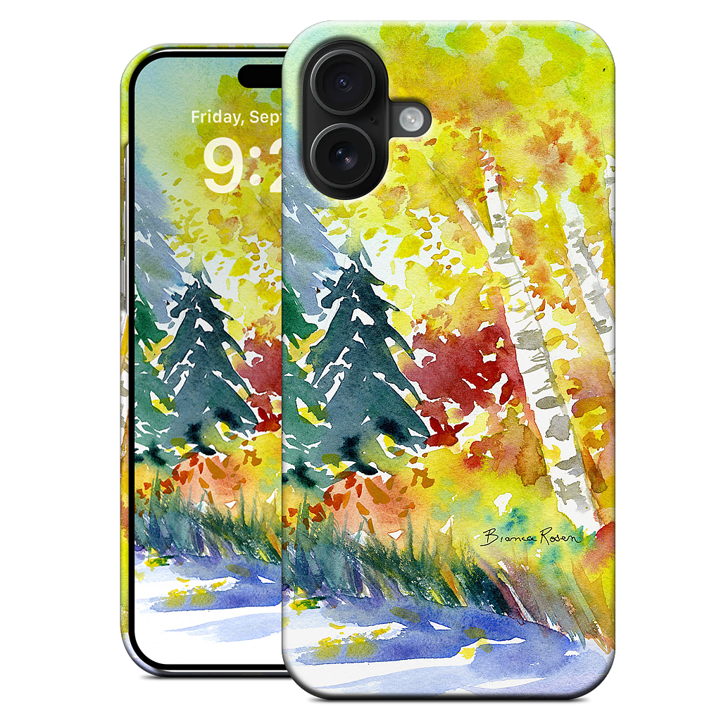 Fall Trees iPhone Case