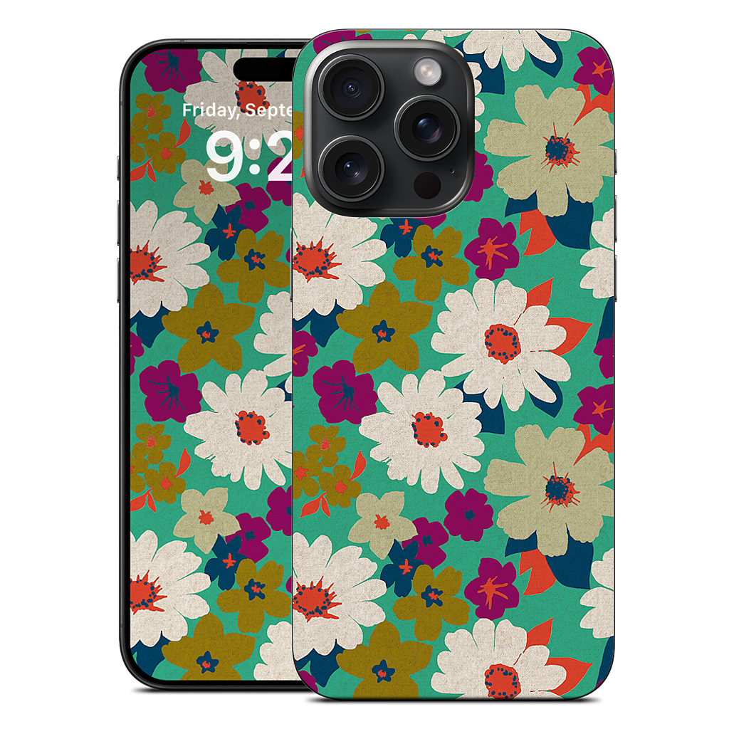 Vintage Flowers iPhone Skin