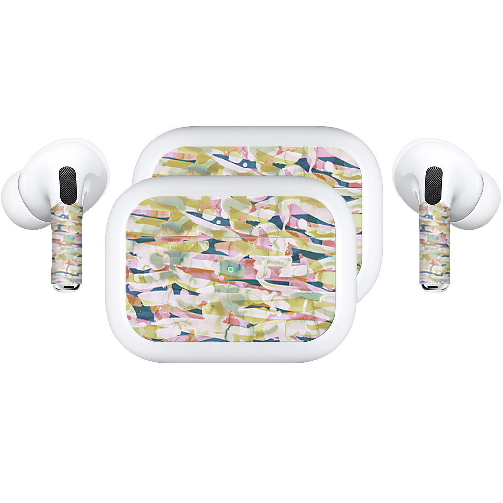 Watercolor Pastiche AirPods